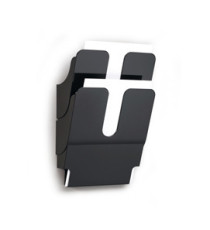 Display da parete Flexiplus - 2 tasche A4 - nero - Durable