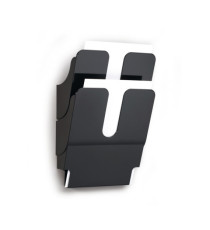 Display da parete Flexiplus - 2 tasche A4 - nero - Durable