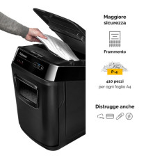Distruggidocumenti AutoMax 150C - a frammenti - 32L - Fellowes