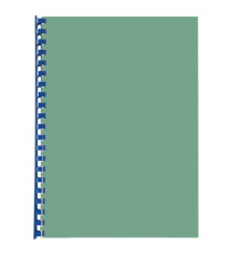 Dorsi spirale - 21 anelli - 6 mm - blu - GBC - conf. 100 pezzi