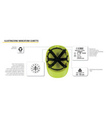 Elmetto di protezione Zircon 1 - giallo - Deltaplus