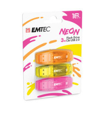 Emtec - Memoria Usb 2.0 C410 - 16GB - ECMMD16GC410P3NEO