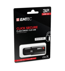 Emtec - Memoria USB B120 Click&Secure - ECMMD32GB123 - 32GB