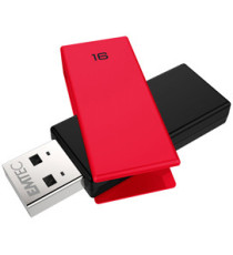 Emtec - Usb 2.0 - C350 - 16 GB - Rosso