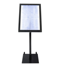 Espositore a LED per esterni/interni - display 4 x A4 - Securit