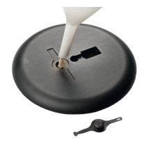Espositore con cornice a scatto - alluminio - da pavimento - A3 - Durable