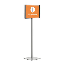 Espositore Info Stand Basic - da pavimento - A3 - Durable