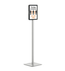 Espositore Info Stand Basic - da pavimento - A4 - Durable