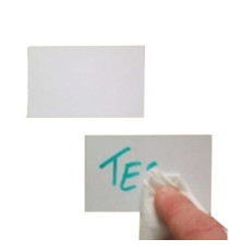 Etichette magnetiche - scrivibili e cancellabili - permanenti - 30 x 100 mm - bianco - Markin - conf. 20 etichette