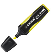 Evidenziatore Green Boss - punta a scalpello - tratto 2 - 5 mm - colori assortiti - 83% plastica riciclata - Stabilo - a