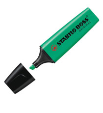 Evidenziatore Stabilo Boss Original - punta a scalpello - tratto 2 - 5 mm - turchese 51 - Stabilo