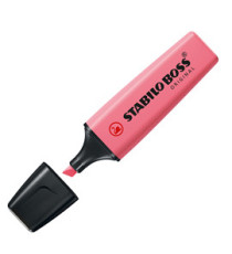 Evidenziatore Stabilo Boss Pastel - tratto 2 - 5 mm -  fior di ciliegio 150 - Stabilo
