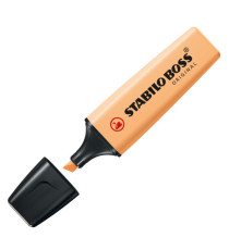 Evidenziatore Stabilo Boss Pastel - tratto 2 - 5 mm - arancione papaya 125 - Stabilo