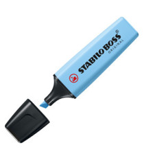 Evidenziatore Stabilo Boss Pastel - tratto 2 - 5 mm - azzurro cielo 112 - Stabilo