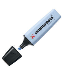 Evidenziatore Stabilo Boss Pastel - tratto 2 - 5 mm - azzurro ghiaccio 70 - Stabilo