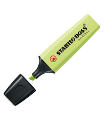 Evidenziatore Stabilo Boss Pastel - tratto 2 - 5 mm - verde lime 133 - Stabilo