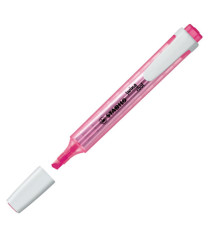 Evidenziatore Swing Cool - punta a scalpello - tratto 1 - 4 mm - rosa - Stabilo