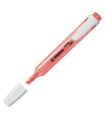 Evidenziatore Swing Cool - punta a scalpello - tratto 1 - 4 mm - rosso - Stabilo