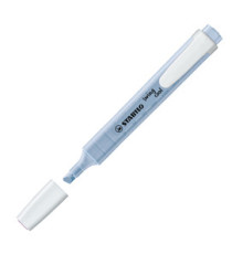 Evidenziatore Swing Cool Pastel - punta a scalpello - tratto 1 - 4 mm - azzurro ghiaccio 111 - Stabilo