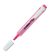 Evidenziatore Swing Cool Pastel - punta a scalpello - tratto 1 - 4 mm - colori assortiti - Stabilo - deskset 18 pezzi
