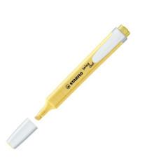 Evidenziatore Swing Cool pastel - punta a scalpello - tratto 1 - 4 mm - giallo banana 144 - Stabilo