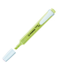 Evidenziatore Swing Cool Pastel - punta a scalpello - tratto 1 - 4 mm - lime 133 - Stabilo