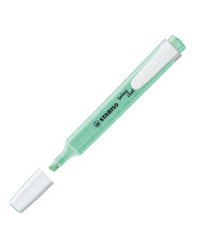 Evidenziatore Swing Cool pastel - punta a scalpello - tratto 1 - 4 mm - verde menta 116 - Stabilo