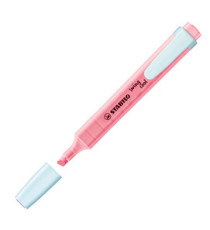 Evidenziatore Swing Cool Pastel - punta a scalpello - tratto 1- 4 mm - fior di ciliegio 150 - Stabilo