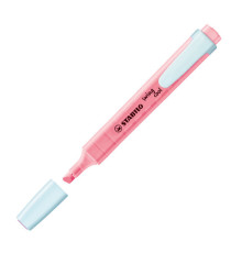 Evidenziatore Swing Cool Pastel - punta a scalpello - tratto 1- 4 mm - fior di ciliegio 150 - Stabilo
