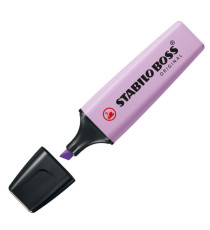 Evidenziatori Stabilo Boss Pastel - punta a scalpello - colori assortiti - Stabilo -  astuccio 8 pezzi