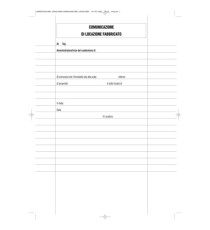 Fascicolo contratto di locazione libero - 29,7 x 21cm - Edipro