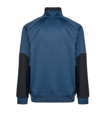 Felpa mezza zip Leeds - taglia L - blu - U-Power
