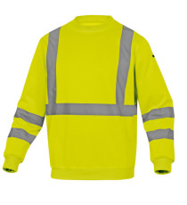 Felpa sportiva Astral - alta visibilità - tg. L - giallo fluo - Deltaplus