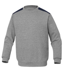 Felpa sportivo Olino - pile - tg. XL - grigio - Deltaplus