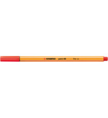 Fineliner Point 88 - tratto 0,4 mm  - rosso chiaro 48 - Stabilo