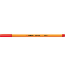 Fineliner Point 88 - tratto 0,4 mm  - rosso chiaro 48 - Stabilo