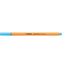 Fineliner Point 88 - tratto 0,4 mm - azzurro neon 031 - Stabilo