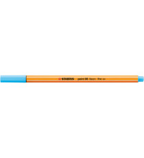 Fineliner Point 88 - tratto 0,4 mm - azzurro neon 031 - Stabilo