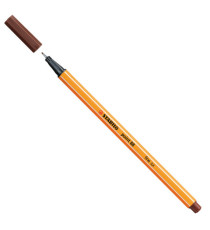 Fineliner Point 88 - tratto 0,4 mm - marrone 45 - Stabilo