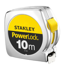 Flessometro PowerLock - 10 m - metallo - Stanley