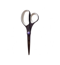 Forbici Titanium No Stick - 20 cm - impugnatura asimmetrica - lama in titanio con rivestimento antiadesivo - nero - Scot