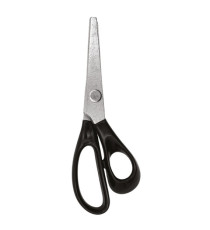 Forbici Zig Zag - 19 cm - lama in ghisa - nero - Lebez