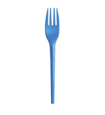 Forchette in CPLA - 16 cm - blu - Big Party - conf. 20 pezzi