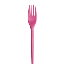 Forchette in CPLA - 16 cm - fucsia - Big Party - conf. 20 pezzi