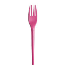 Forchette in CPLA - 16 cm - fucsia - Big Party - conf. 20 pezzi