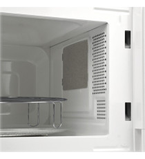 Forno a microonde - con cottura combinata - 20 L - bianco/rosso - Girmi