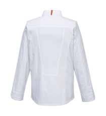 Giacca cuoco MeshAir Pro - maniche lunghe - taglia XL - bianco - Portwest
