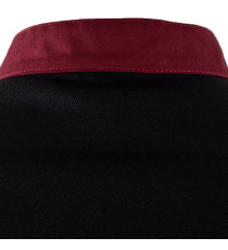 Giacca cuoco Thiago - da uomo - manica corta - taglia M - bordeaux - Giblor's