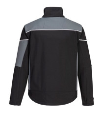 Giacca da lavoro Softshell Texpel™ Splash Eco - L - nero/grigio - Portwest