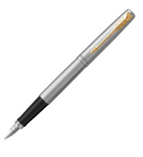 Gift Set DUO - Jotter stainless steel GT sfera + stilografica - punta media - Parker